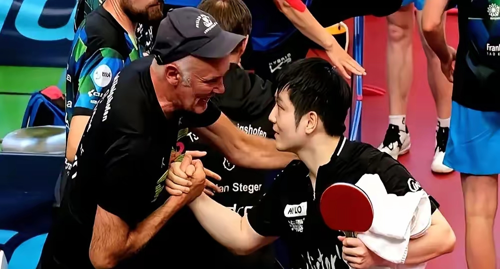 包含德国乒乓球队横扫波兰乒乓球队，樊振东完成帽子戏法的词条