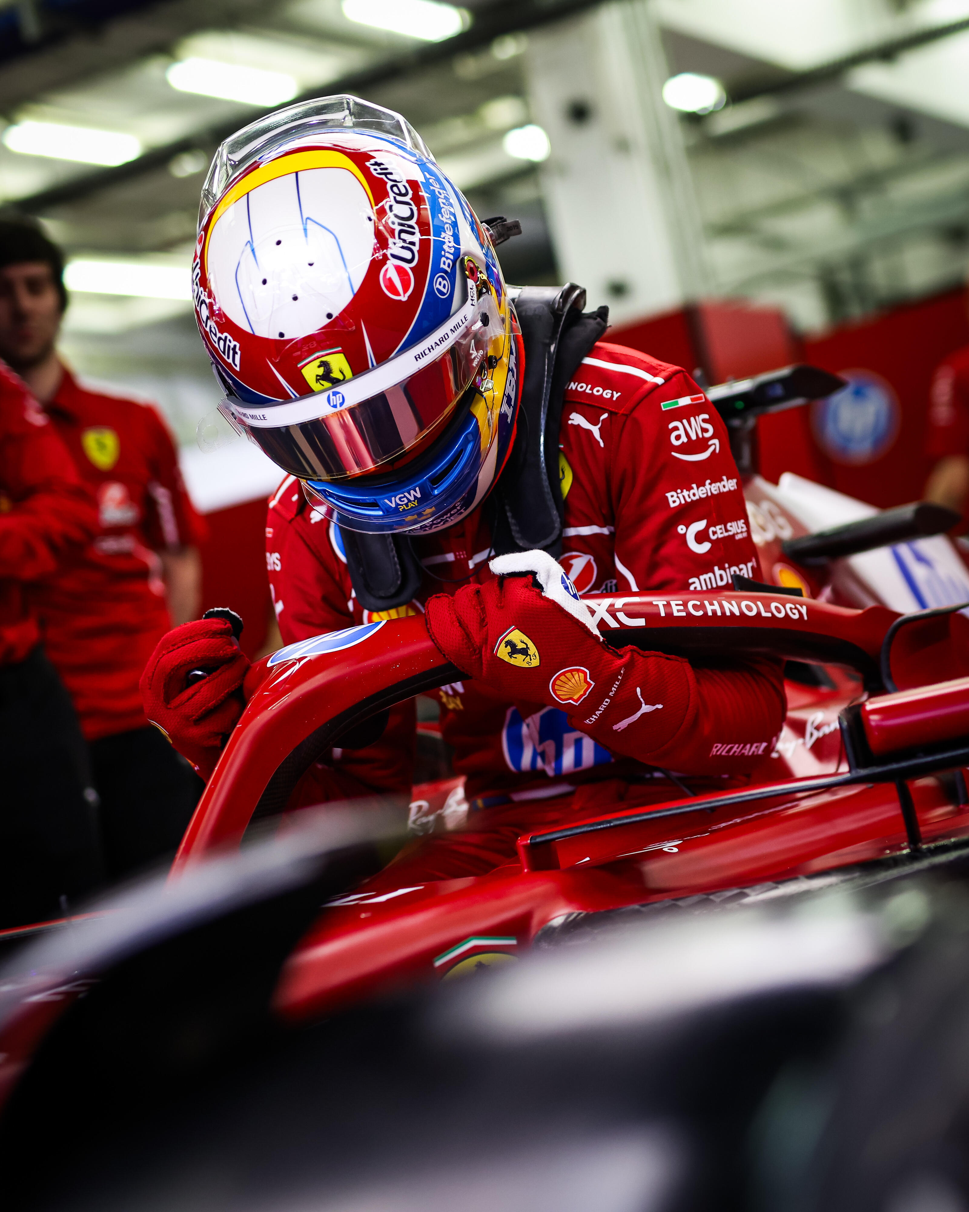 法拉利力克红牛车队，诺里斯统治全场的简单介绍